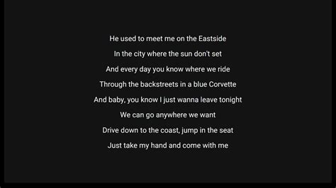 east side song lyrics|eastside lyrics meaning.